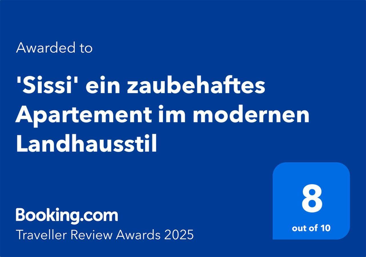'Sissi' Ein Zaubehaftes Apartement Im Modernen Landhausstil โอเบอร์อัมเมอร์เกา ภายนอก รูปภาพ